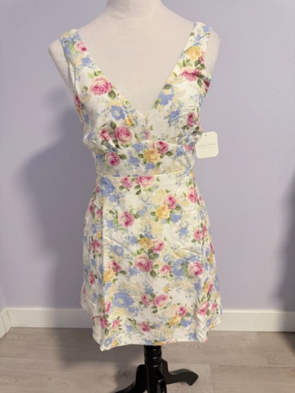 Altar'd state Reina Flora Mini Dress